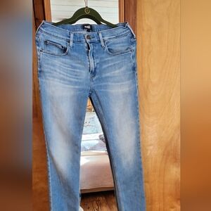 PAIGE Sky Blue Skinny Jeans